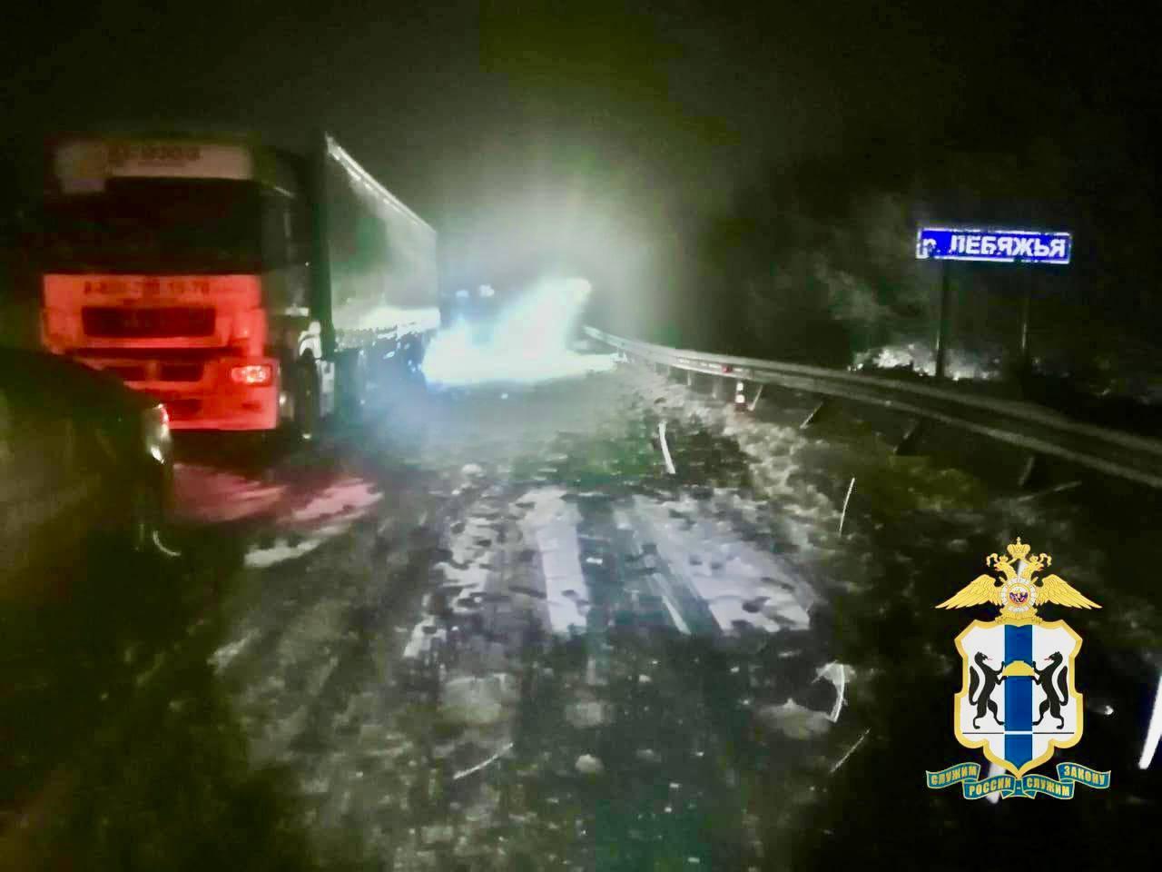 Фото Опубликованы фото с места гибели шести человек в лобовом ДТП под Новосибирском 3 - Сиб.ФМ Фото Опубликованы фото с места гибели шести человек в лобовом ДТП под Новосибирском 3