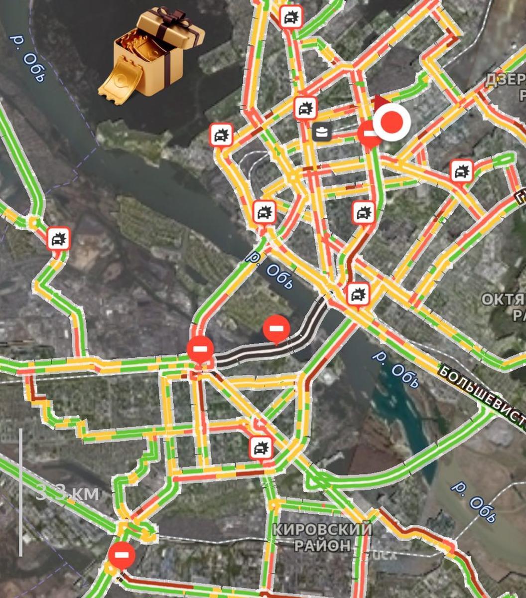 Фото Утренние пробки в 10 баллов сковали Новосибирск 12 ноября 2 - Сиб.ФМ Фото Утренние пробки в 10 баллов сковали Новосибирск 12 ноября 2