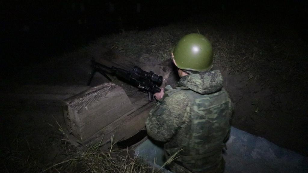 Фото Мобилизованные в Новосибирской области приступили к ночным стрельбам 2