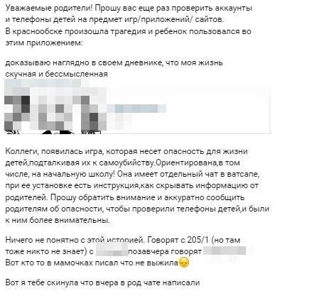 Фото Под Новосибирском родители рассказали об игре, в которой участвовала погибшая четвероклассница 2