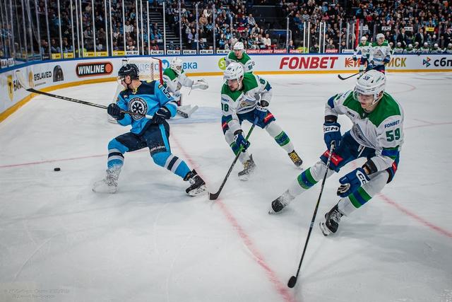 Фото Хоккейная Сибирь уступила «Салавату Юлаеву» на домашнем льду. Фоторепортаж 12