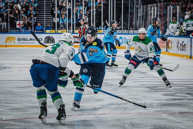 Фото Хоккейная Сибирь уступила «Салавату Юлаеву» на домашнем льду. Фоторепортаж 13