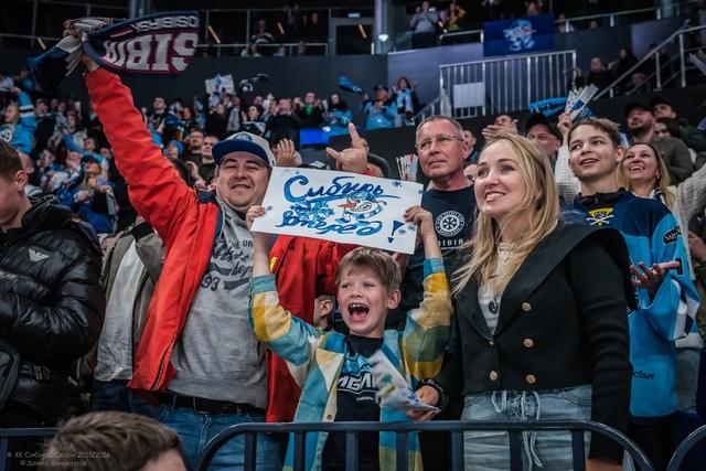 Фото Хоккейная «Сибирь» в упорной борьбе уступила «Металлургу» в овертайме: фоторепортаж 16