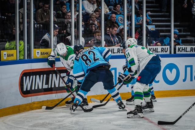 Фото Хоккейная Сибирь уступила «Салавату Юлаеву» на домашнем льду. Фоторепортаж 3