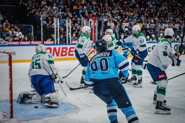 Фото Хоккейная Сибирь уступила «Салавату Юлаеву» на домашнем льду. Фоторепортаж 4