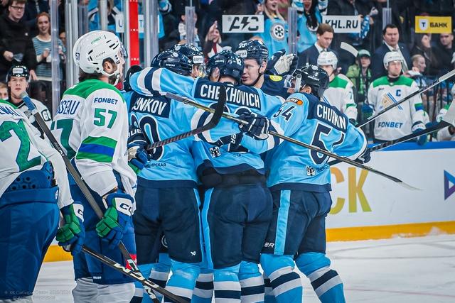 Фото Хоккейная Сибирь уступила «Салавату Юлаеву» на домашнем льду. Фоторепортаж 5
