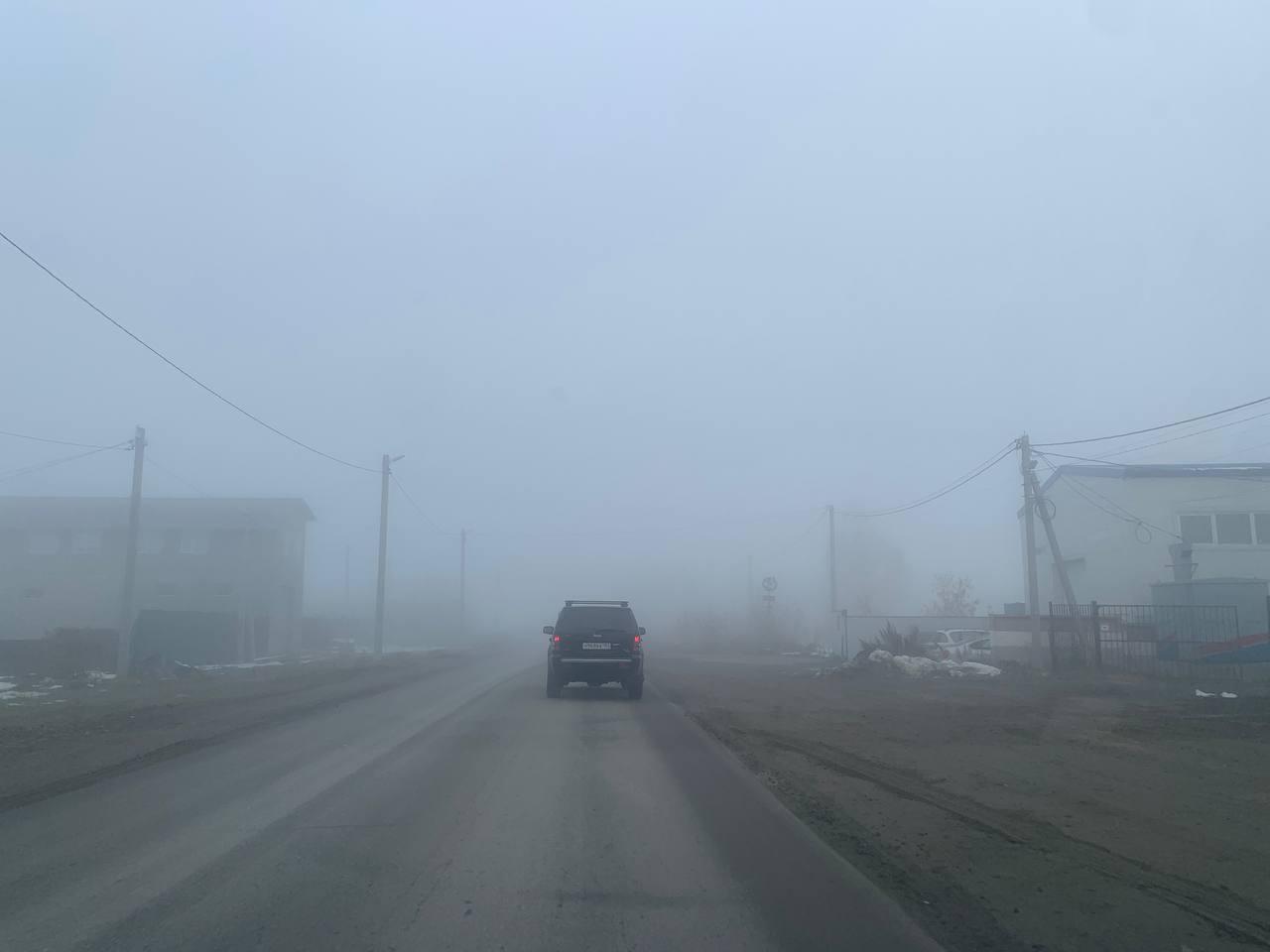 Фото Жители Новосибирска показали фото утреннего тумана 22 октября 3