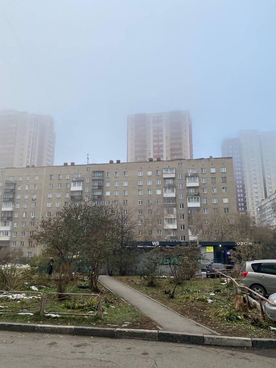 Фото Жители Новосибирска показали фото утреннего тумана 22 октября 4