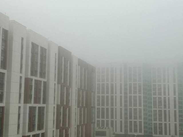 Фото Густой туман окутал Новосибирск утром 22 октября 2 - Сиб.ФМ Фото Густой туман окутал Новосибирск утром 22 октября 2