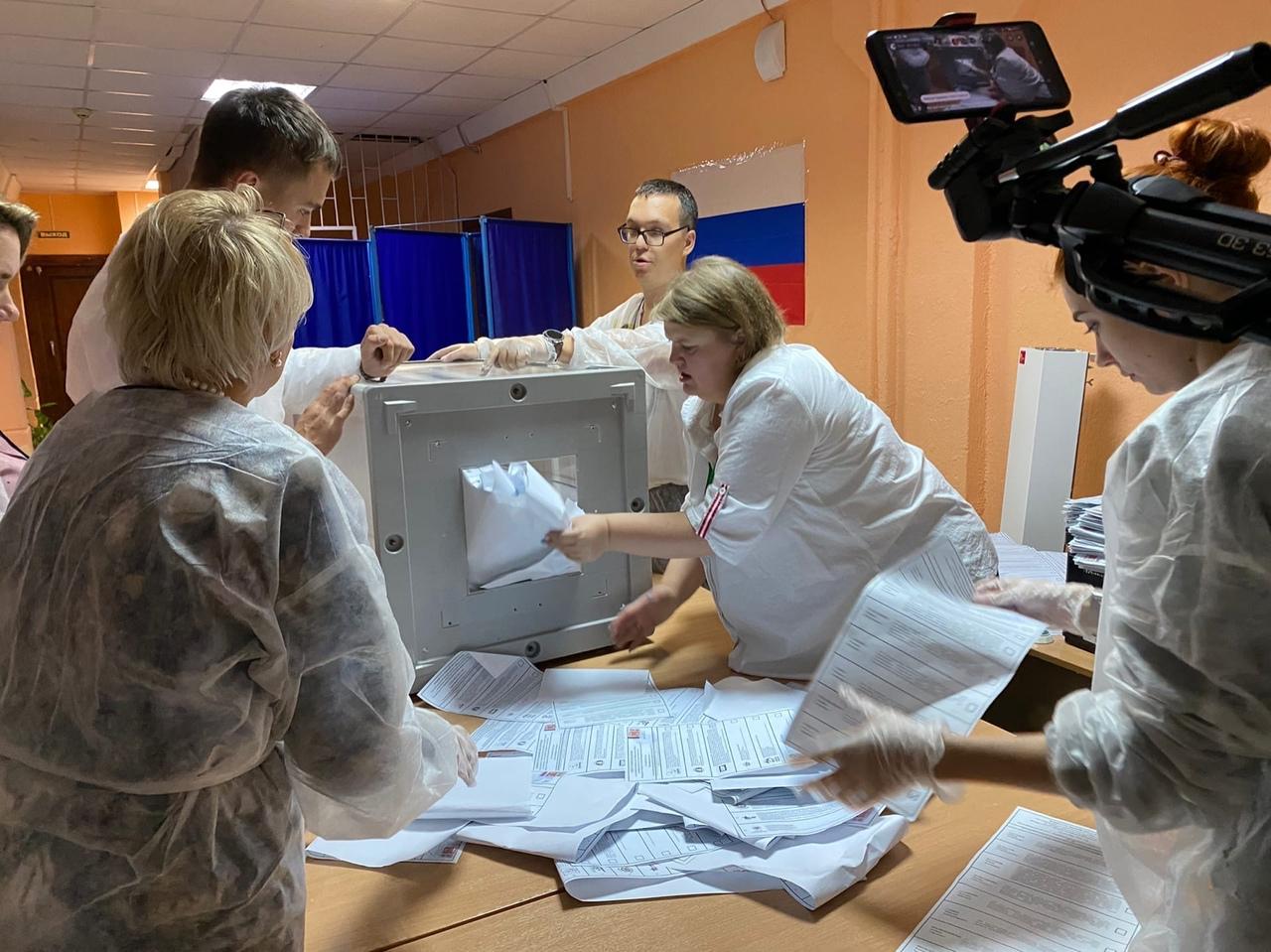 Фото Выборы в Новосибирске: онлайн дня голосования за депутатов Госдумы 19 сентября 2021 года 4