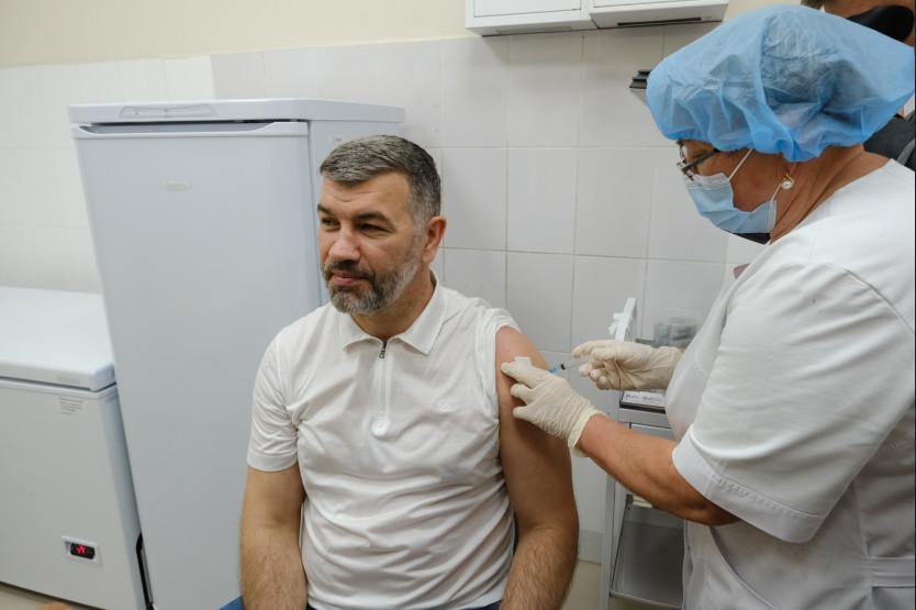 Фото Новосибирские министры прошли ревакцинацию от коронавируса 2