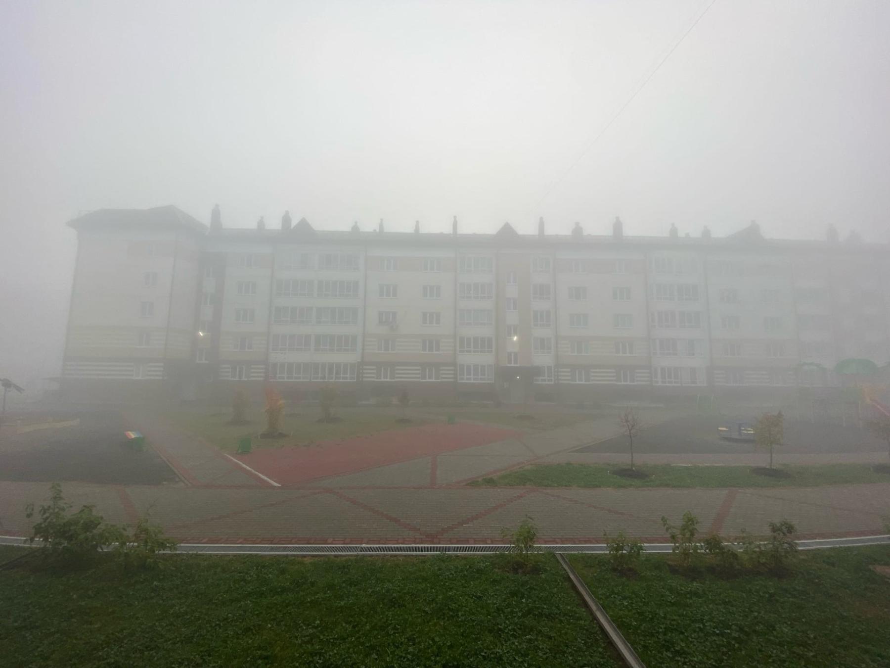 Фото Утром 19 сентября Новосибирск накрыло густым туманом 3