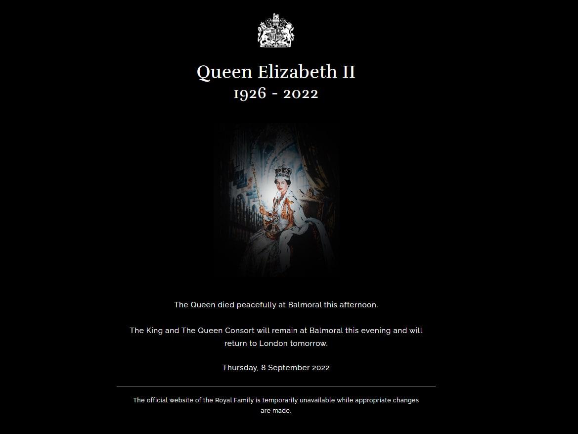 Фото Умерла королева Великобритании Елизавета II 2