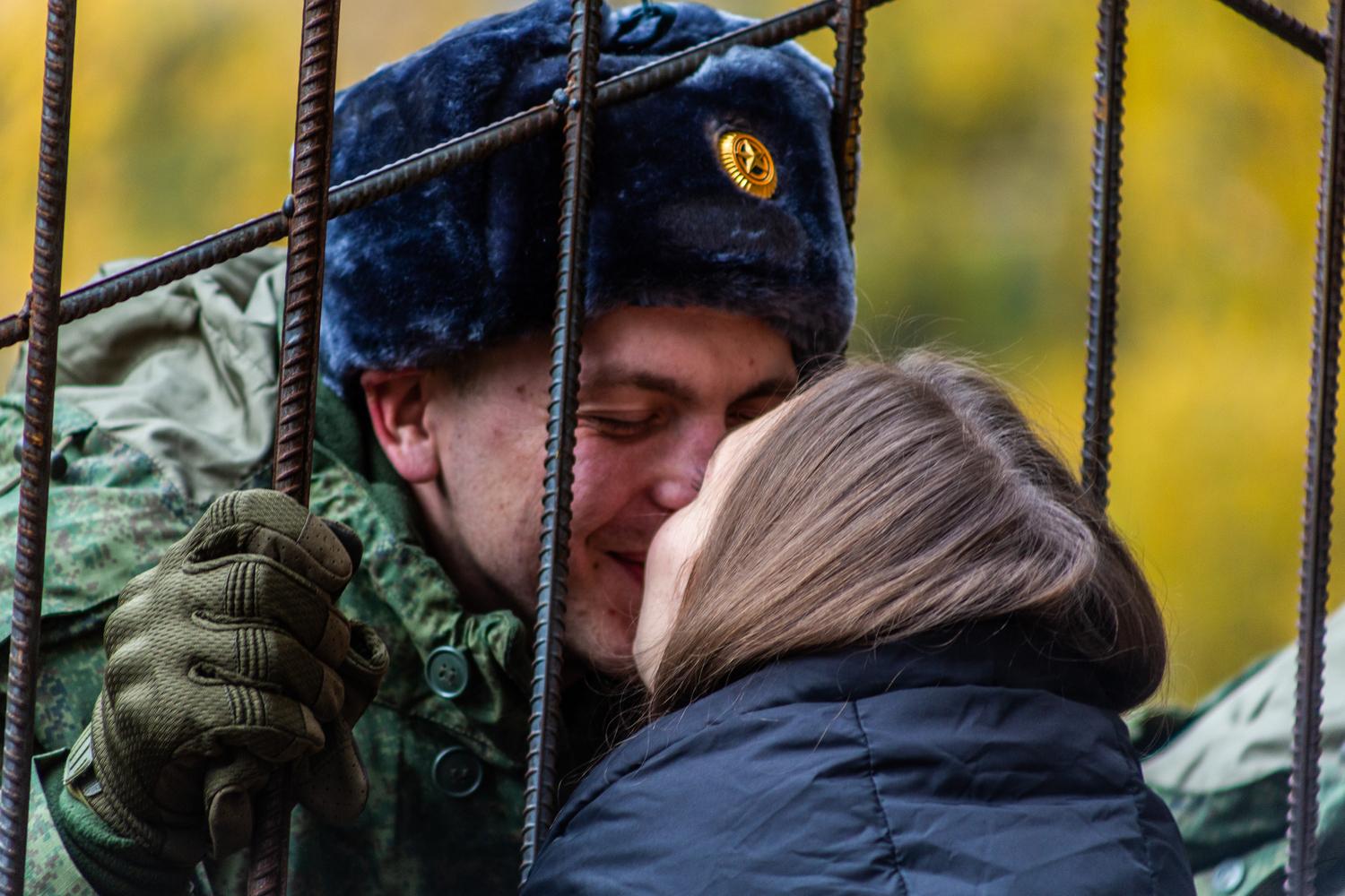 Фото В Новосибирске опубликованы кадры первых мобилизованных на СВО 2