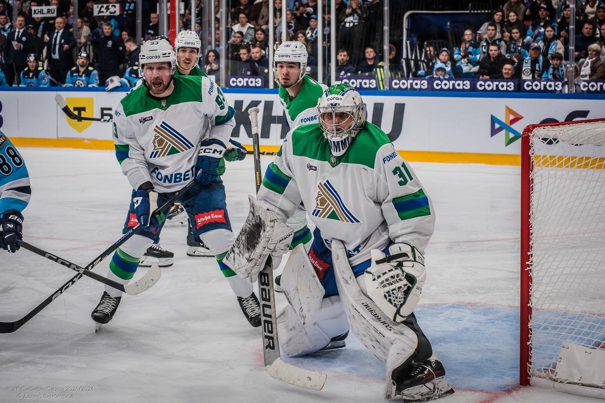 Фото Хоккейная «Сибирь» одержала волевую победу над «Салаватом Юлаевым». Фоторепортаж 11