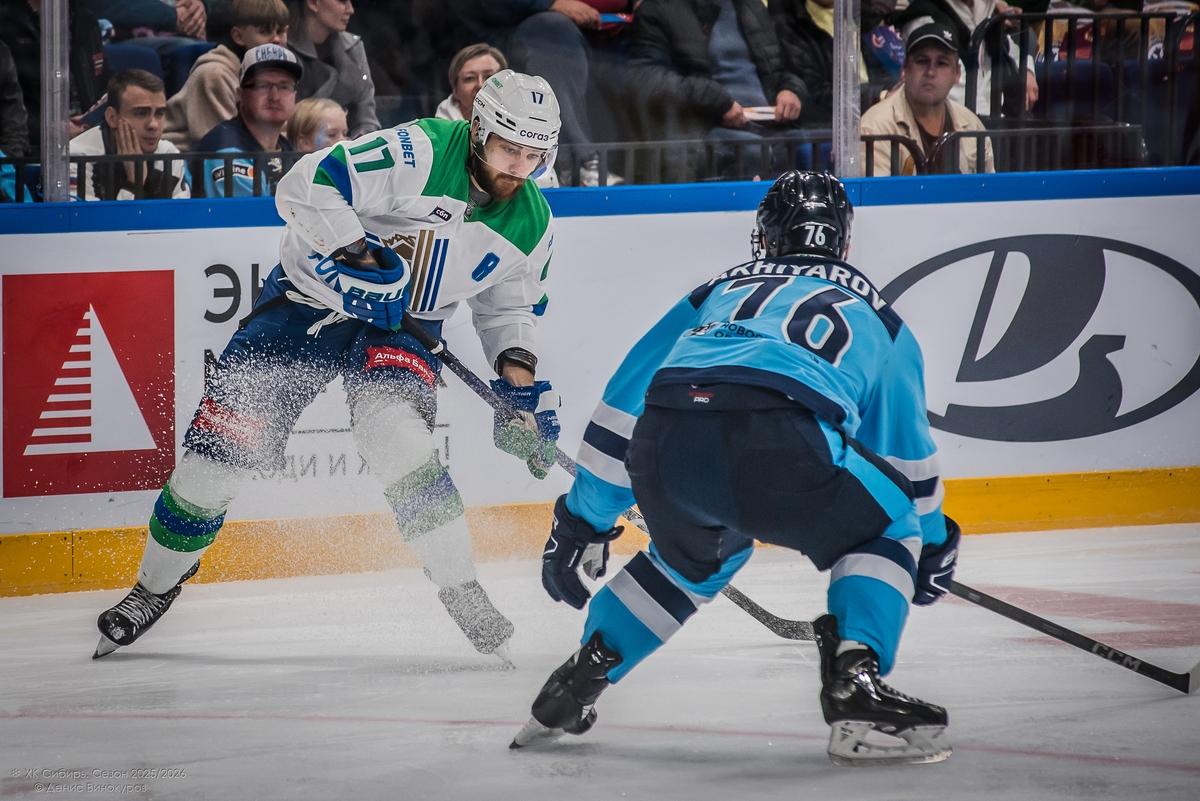 Фото Хоккейная «Сибирь» одержала волевую победу над «Салаватом Юлаевым». Фоторепортаж 2