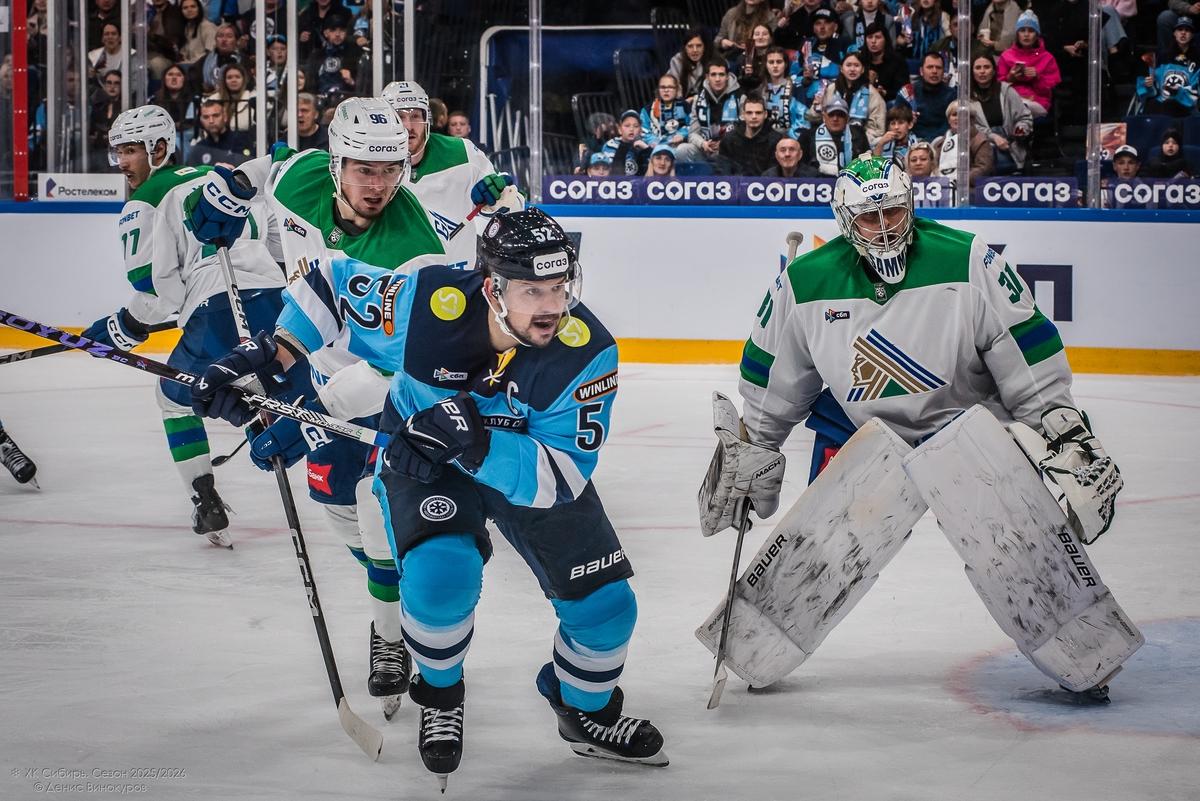 Фото Хоккейная «Сибирь» одержала волевую победу над «Салаватом Юлаевым». Фоторепортаж 12