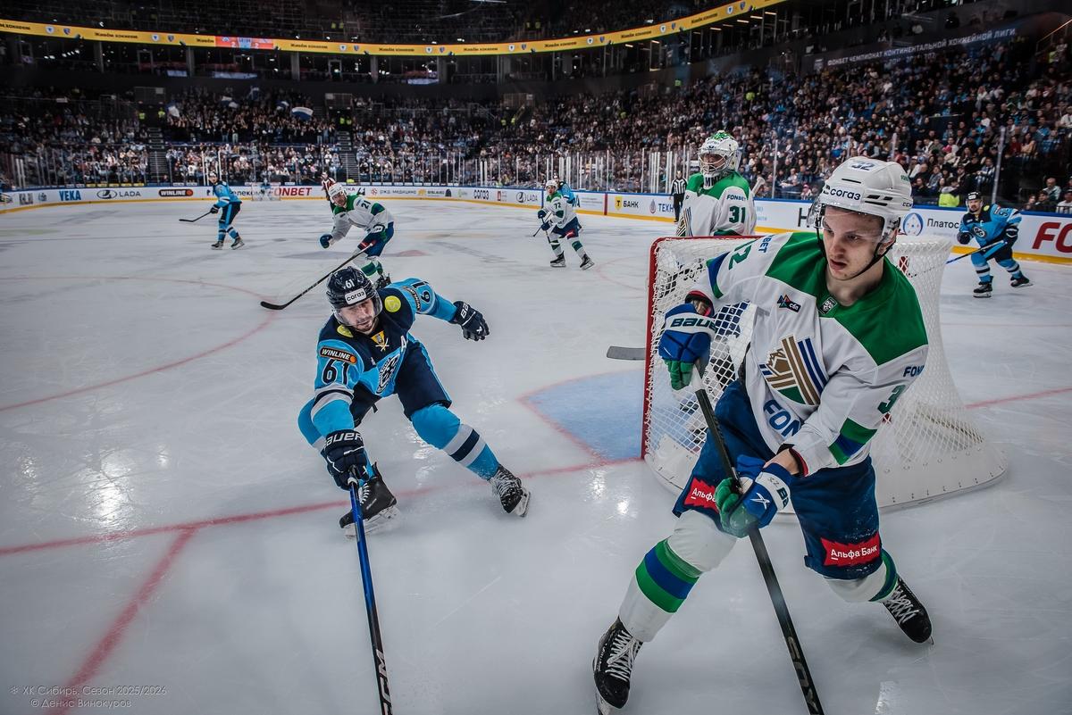 Фото Хоккейная «Сибирь» одержала волевую победу над «Салаватом Юлаевым». Фоторепортаж 16
