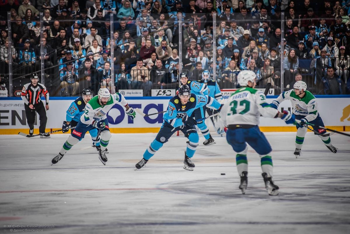 Фото Хоккейная «Сибирь» одержала волевую победу над «Салаватом Юлаевым». Фоторепортаж 10