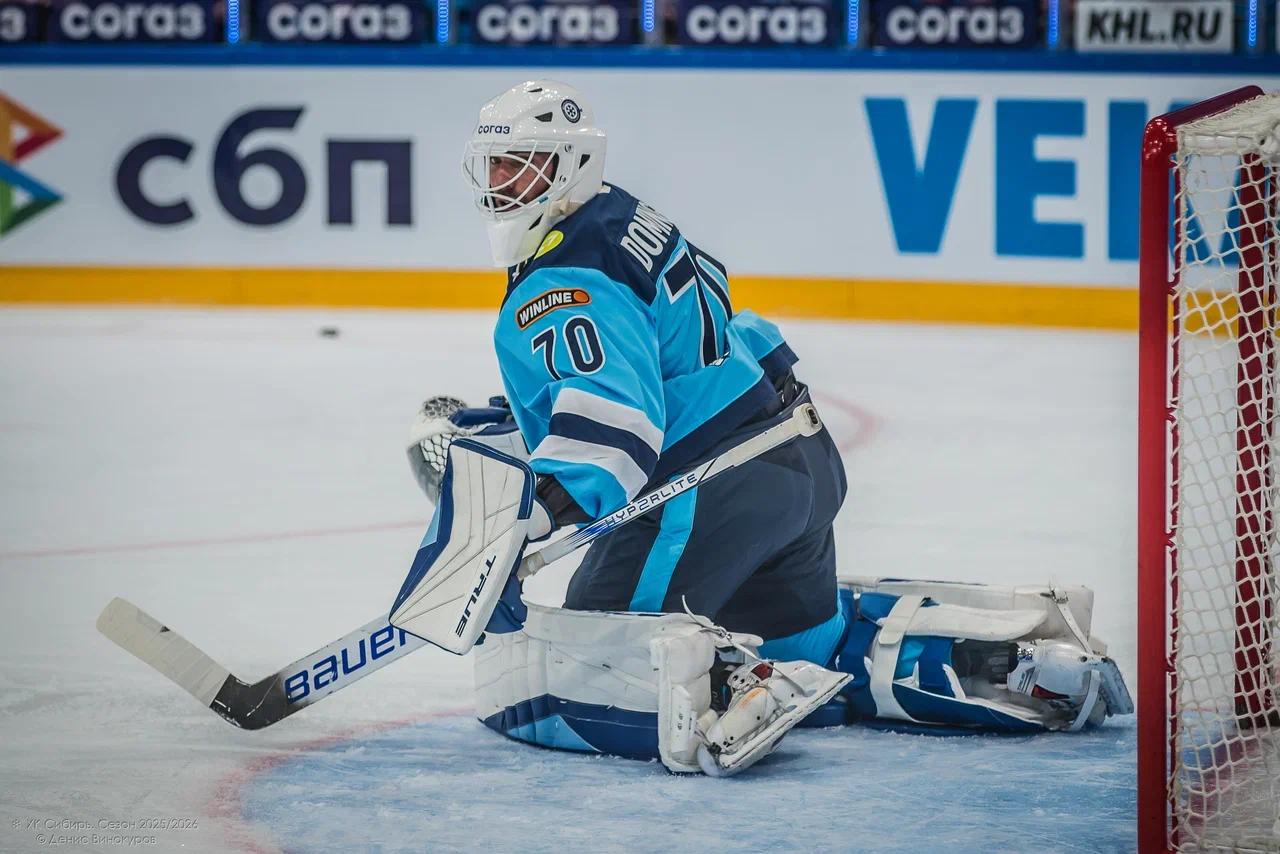 Фото «Сибирь» уступила в матче КХЛ череповецкой «Северстали»: фоторепортаж 4