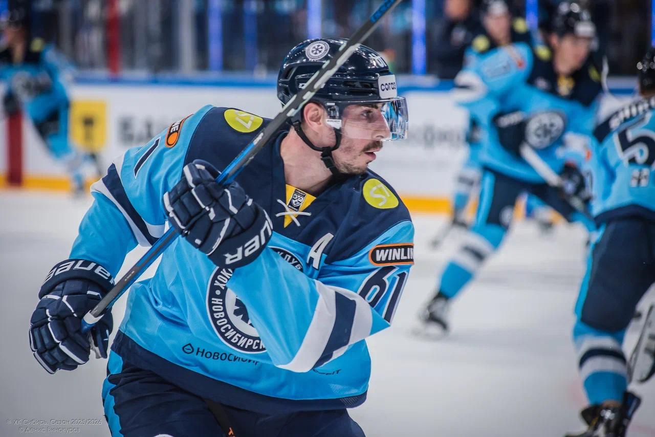 Фото «Сибирь» уступила в матче КХЛ череповецкой «Северстали»: фоторепортаж 6
