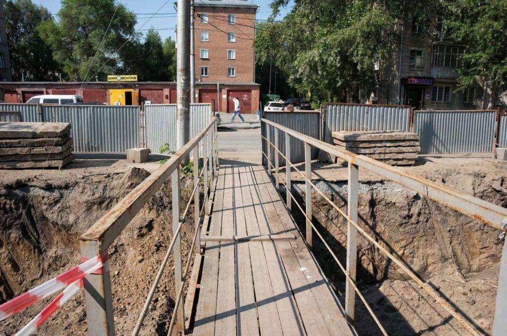 Фото В «СГК-Новосибирск» рассказали, что влияет на сроки перекладки тепловых сетей 6