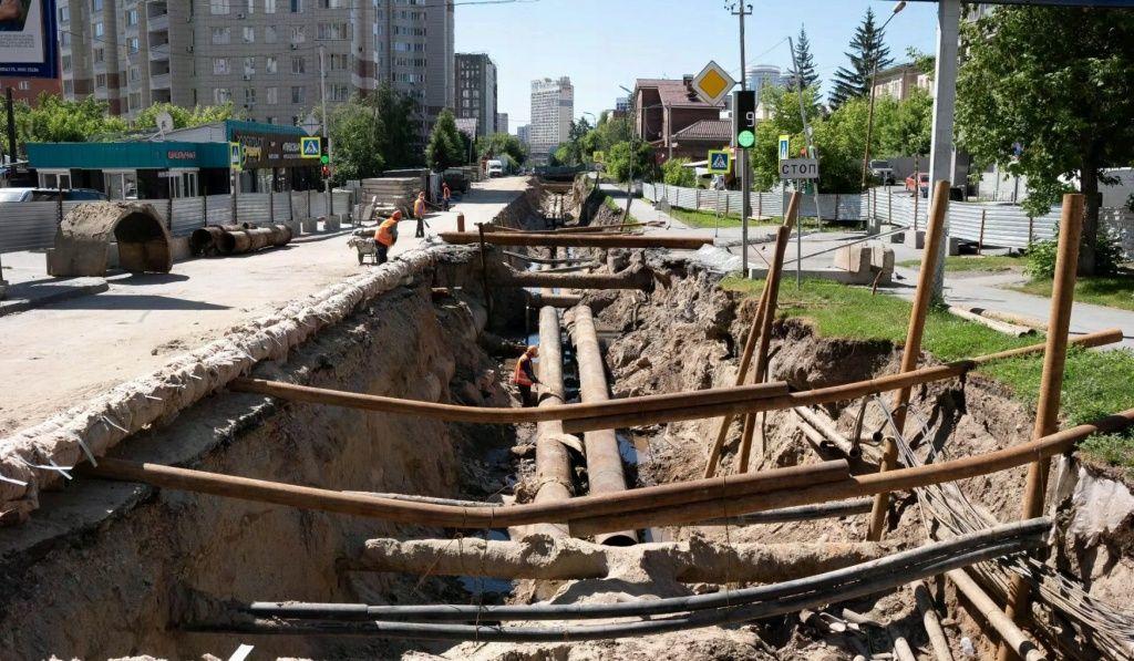 Фото В «СГК-Новосибирск» рассказали, что влияет на сроки перекладки тепловых сетей 2